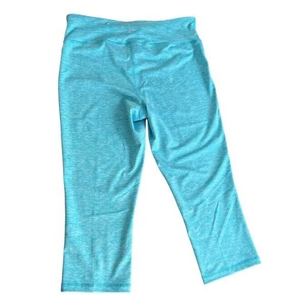 ID Ideology Leggings Women's L Blue Space Dye Pull-On Crop Athleisure Loungewear - Picture 9 of 9
